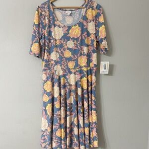 NWT LulaRoe Ladies Nicole Dress, 3XL